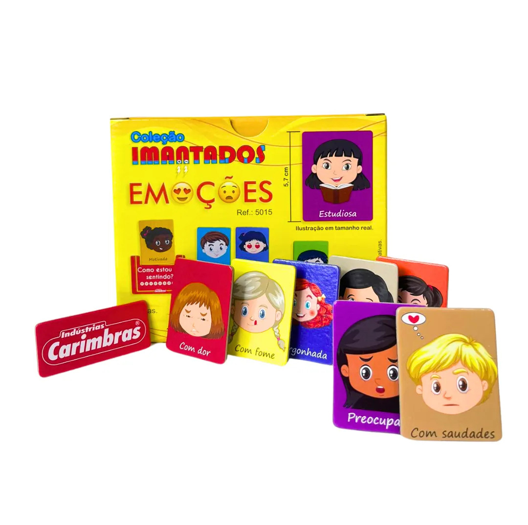 Imantados Emoções — brinquedo pedagógico TOYS LK